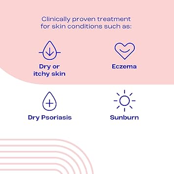 E45 Cream 500 g Tub Moisturiser for Dry Skin and Sensitive Skin Emollient Body Cream to Soothe Dry and Irritated Skin Itchy Skin Eczema Cream PerfumeFree Face Cream and NonGreasy Hand Cream - Image 5