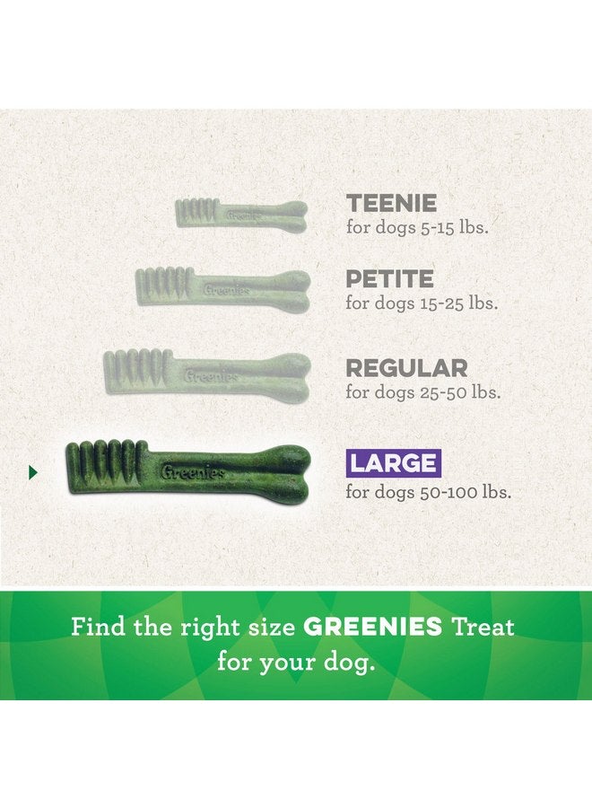 Greenies Large Natural Dental Care Dog Treats Fresh Flavor, 12 oz. Pack (8 Treats) - Image 4