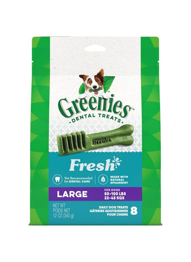 مكافآت العناية بالأسنان الطبيعية للكلاب من Greenies Large بنكهة منعشة، عبوة 12 أونصة (8 مكافآت) - pzsku/Z0A4775ED41367C519ACCZ/45/_/1737031556/d205c48b-2f24-4ed8-b2ee-0037e1fbfd73