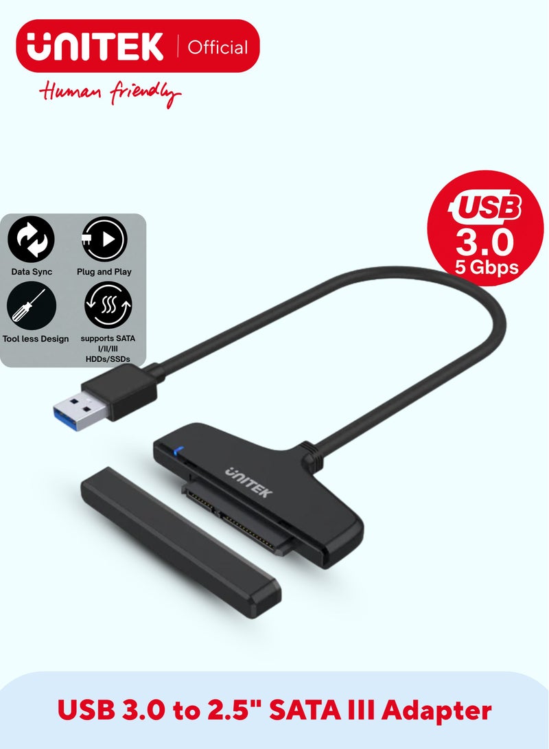 UNITEK USB3.1 USB-A To 2.5" SATA6G Converter - Image 1