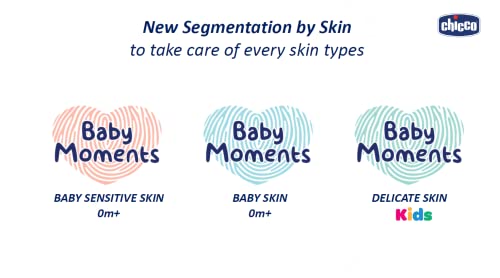 Chicco Baby Moments Quadrotti Morbido Cotone, Pulisce Delicatamente e Accarezza Morbidamente, Baby Skin, Bianco, 60 Pezzi, 0+ MESI - Image 3