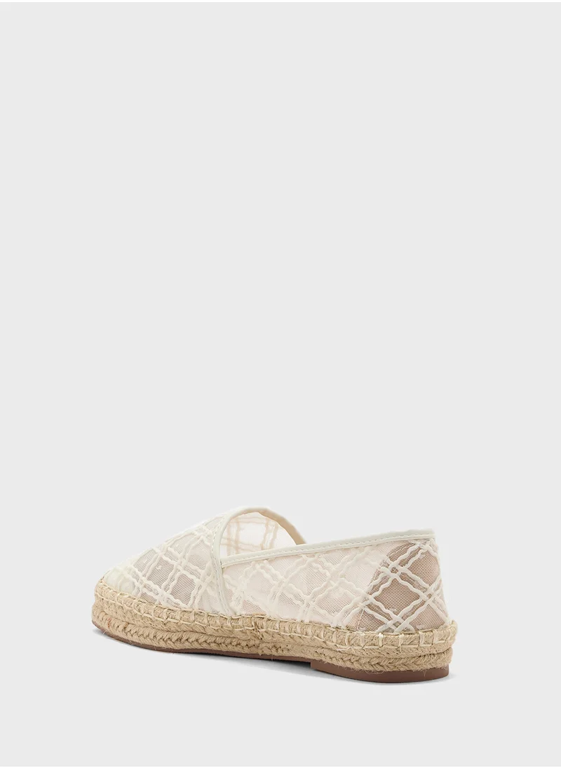 ELLA Casual Lace Espadrille