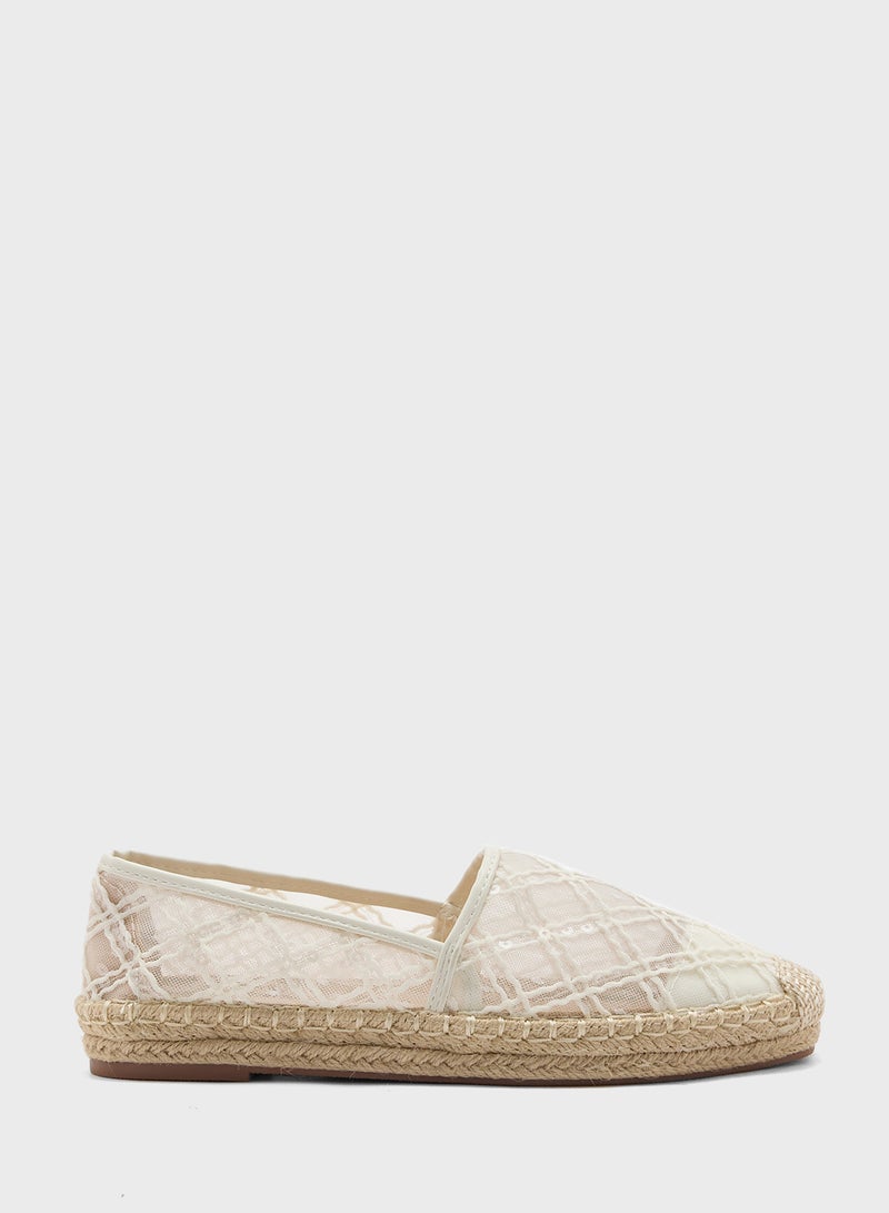 ELLA Casual Lace Espadrille  - Image 1
