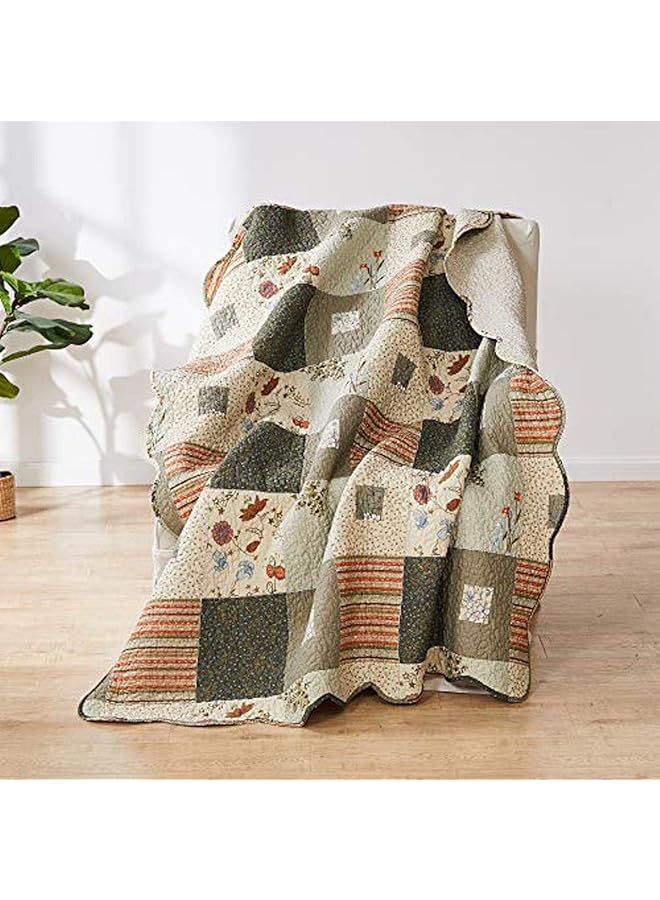 إيروريكس بطانية سيدونا باللون البني الفاتح 50 × 60 بوصة - Image 1