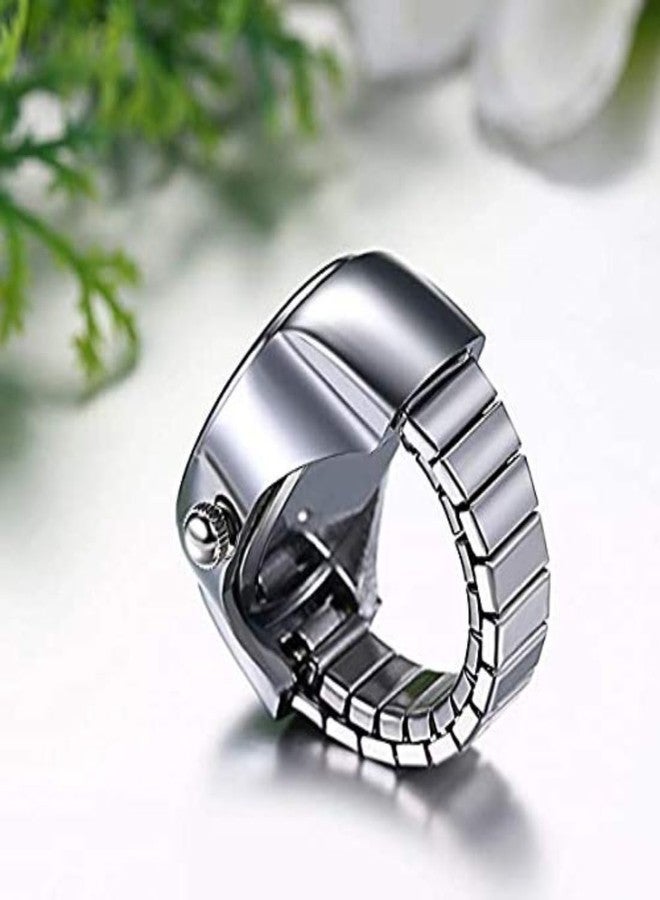 YouBella Valentine Gifts for Couple Jewellery Stylish Unisex Finger Couple Ring Watch for Girls/Women/Men/Boys(Multi-Color) (Couple Watch Ring 7) - Image 3