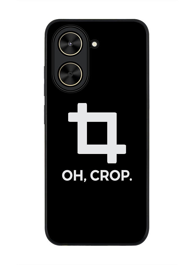 Stylizedd For Xiaomi Poco C71 / Redmi A5 4G Case,Slim fit Camera Protection, Shockproof Thin Phone cover  - Oh Crop