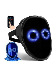 Shopit LED Face Mask with Bluetooth Programmable, App Controlled, Customizable Shining Mask  - Image 1