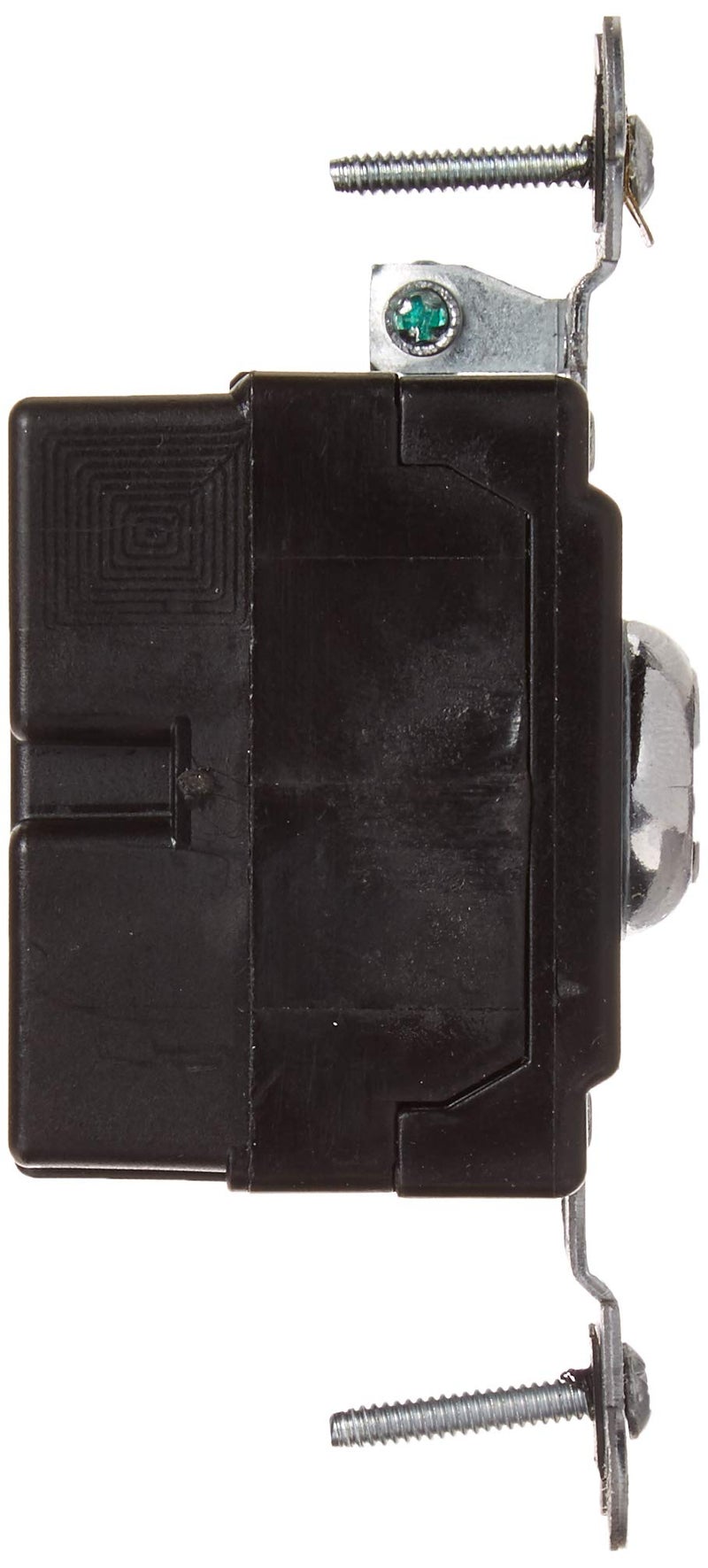 Leviton 20 Amp, 120/277 Volt, Key Locking, Single-Pole, AC Quiet Switch, Extra Heavy Duty Spec Grade, Self Grounding, 1221-2KL, Chrome - Image 2