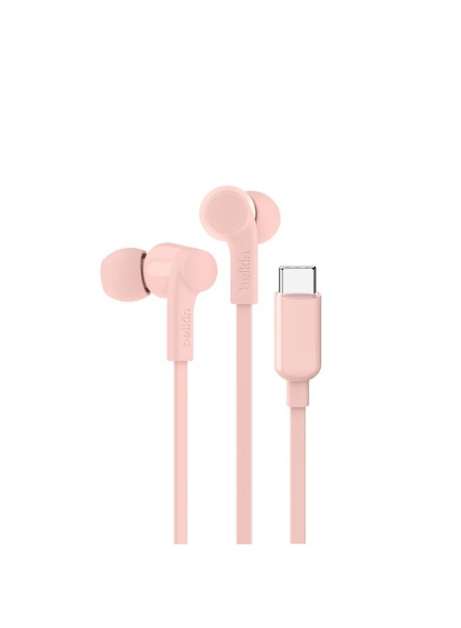 Belkin Belkin Wired Earphones With Port Headphone Type: In-Ear | Battery Life: More than 24hrs | Connection Type: USB Type C