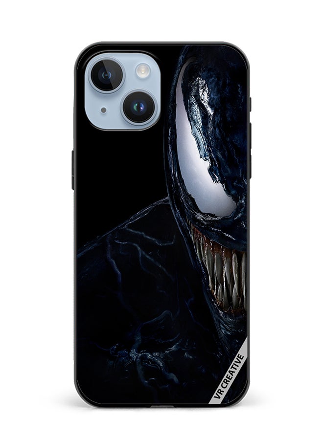 VR CREATIVE Protective Case Cover For Apple iPhone 15 Plus Venom Design Multicolour - Image 1