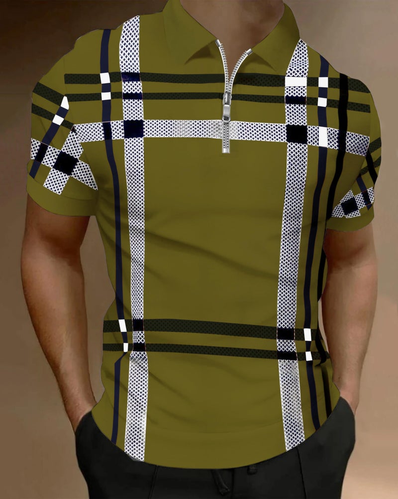 AUSK T-Shirt for Men Polos || Polo T Shirt for Men Green - Image 2