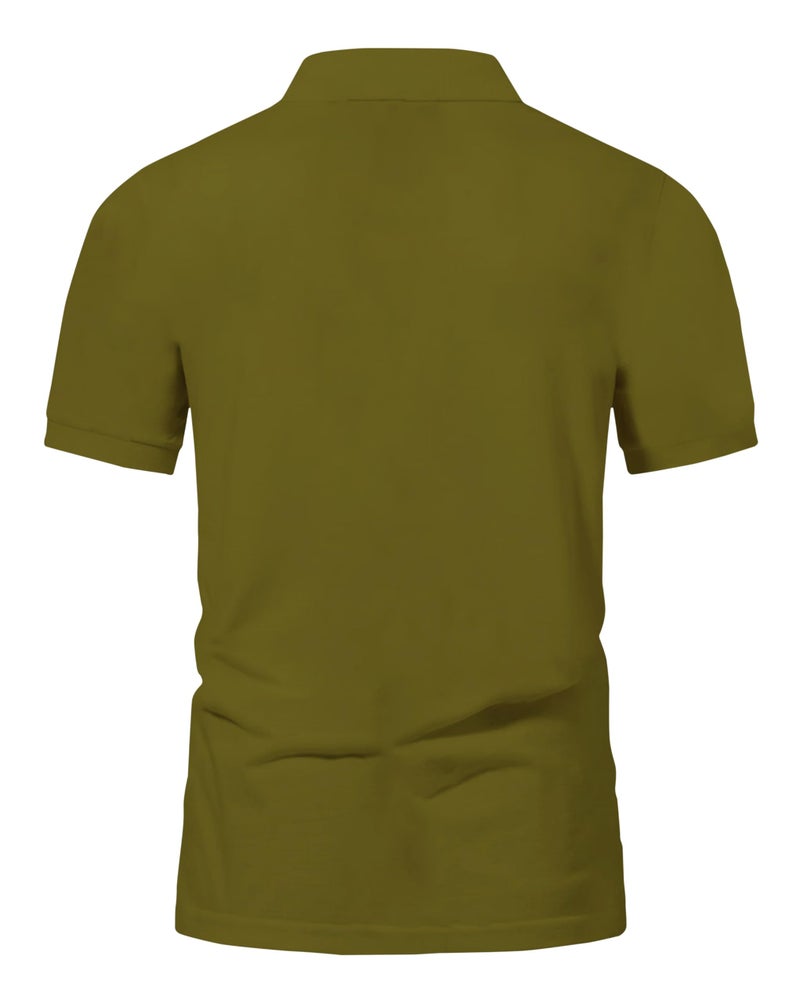 AUSK T-Shirt for Men Polos || Polo T Shirt for Men Green - Image 3