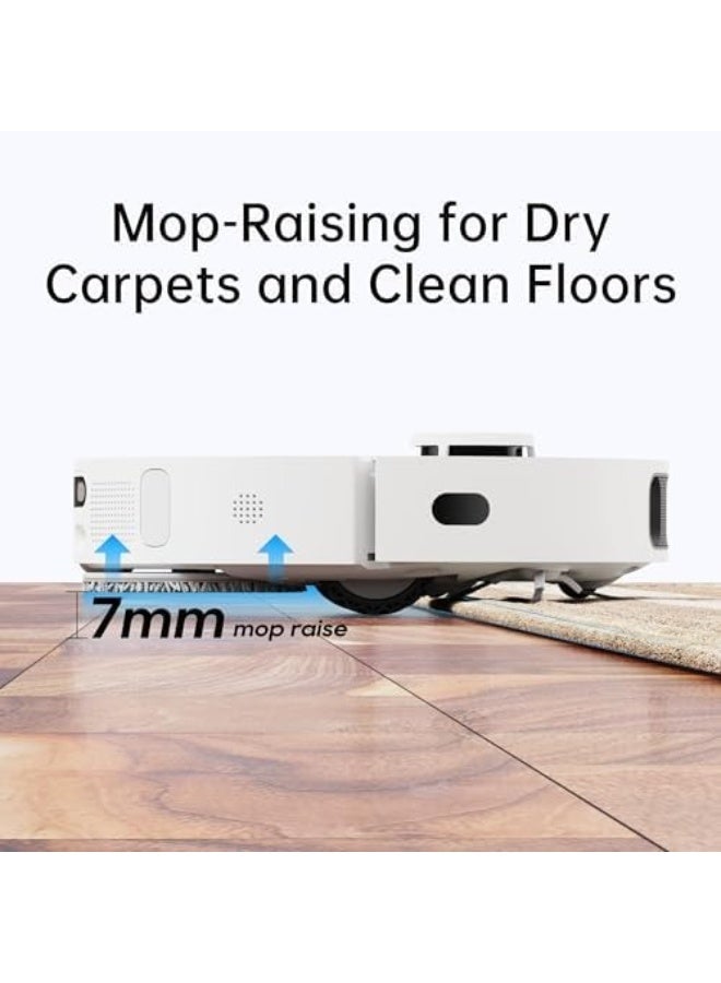 dreame L10s Ultra Robot Vacuum and Mop Combo, Auto Mop Cleaning and Drying, Self-Refilling and Self-Emptying Base for 60 Days of Cleaning, 5300Pa Suction and AI Navigation, Compatible with Alexa - Image 4