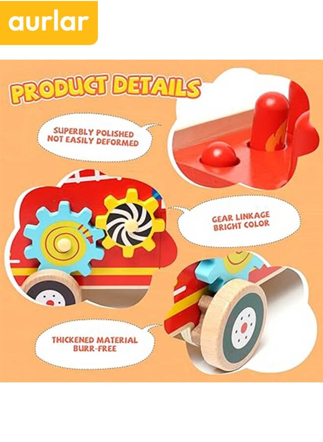 Aurlar - Montessori Wooden Animal Circus Toy, Shape Matching and Early Learning Gift for Toddlers, Boys and Girls Ages 3+ - Image 1