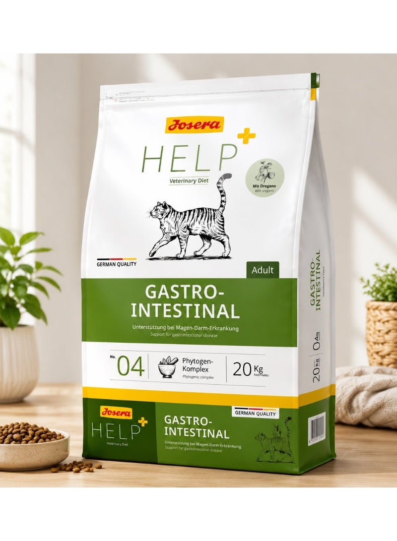 Help Gastrointestinal Adult Cat Food – Veterinary Diet for Digestive Health – Sensitive Stomach & Intestinal Support – 400 g