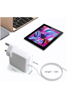 Anmi Compatible With Mac Book Air Charger,Replacement  85W T-Tip power adapter Connector PD Power Delivery Fast Charging,Mains Adapter Plug for Mac Book 11 13 inch  - Image 4