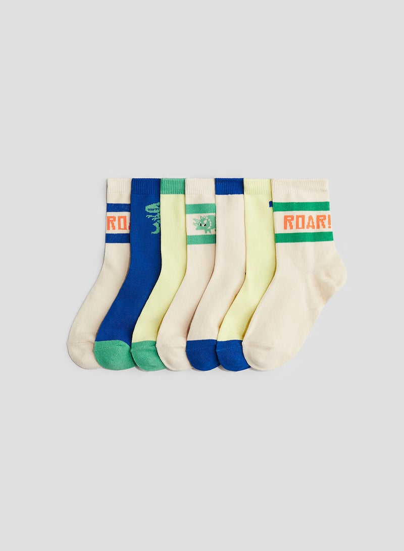 H&M 7-Pack Socks - Image 1