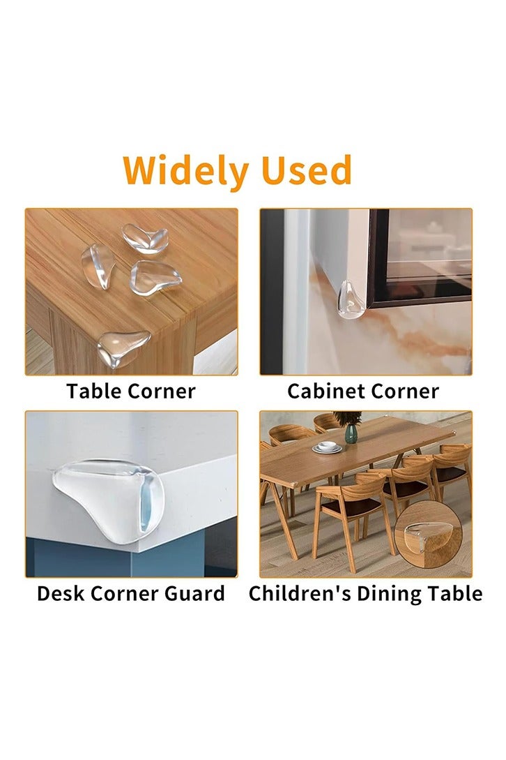 Corner Protector for Baby,Clear Furniture Corner Guard & Edge Safety Bumpers for Table Corner Edges & Sharp Corners,12 Pack - Image 5
