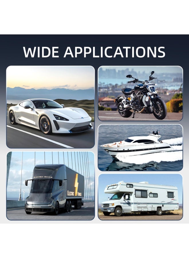 180Pcs Fuse Kit,60 Mini Car Fuses Assortment + 60 Standard Blade Automotive Fuses + 60 Micro Fuses Auto + 1 Puller –11 Specifications: 2Amp 3A 5A 7.5A 10A 15A 20A 25A 30A 35A 40A - Image 5