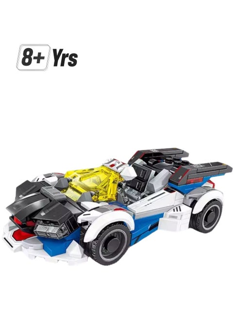 Freedom Chariot Building Blocks Assembly Model Boy Small Particle Assembly Toy