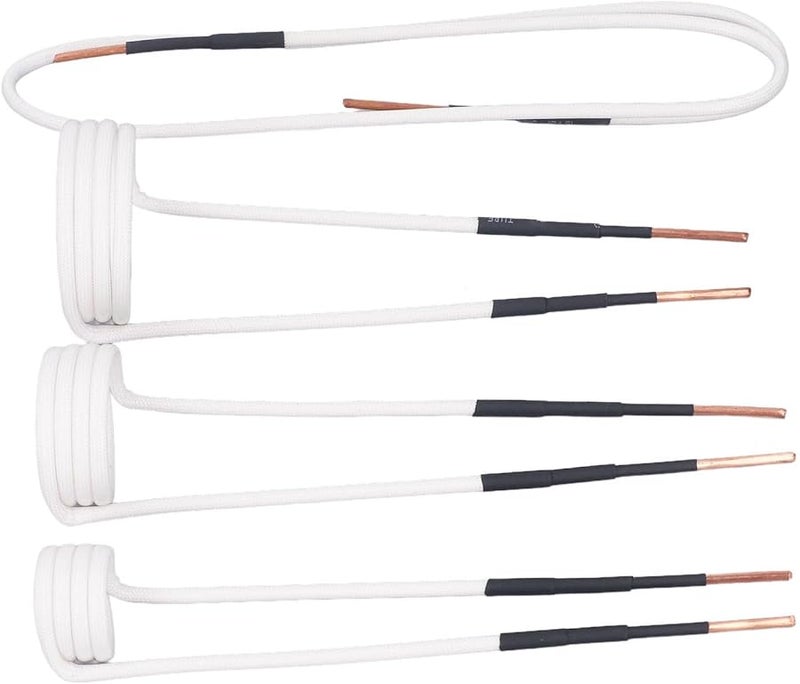 2 5mm Brass Core Induction Heater Coil Kit 4Pcs 20mm 30mm 40mm 750mm for Rusty Bolt Nut Removal - Image 5