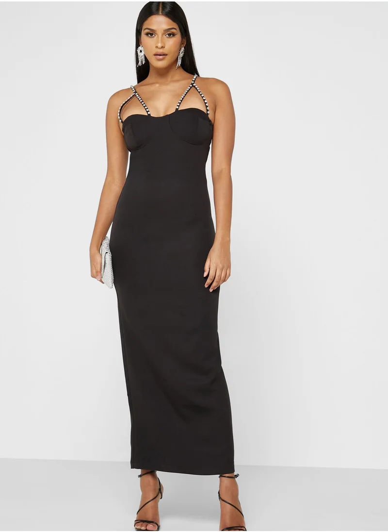 Ella Limited Edition Crystal Strap Dress