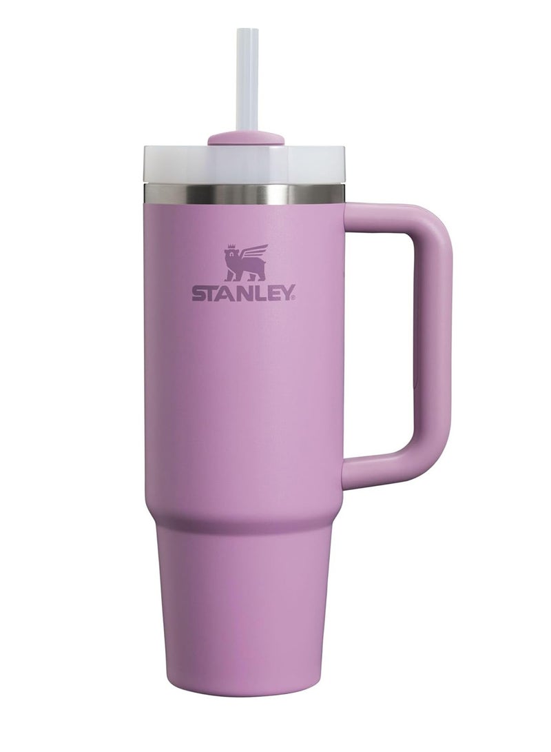 Stanley Quencher H2.0 FlowState Stainless Steel Vacuum Insulated Tumbler with Lid and Straw for Water, Iced Tea or Coffee, Smoothie and More, 40 oz - Image 1