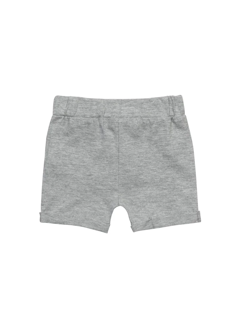 MINOTI Baby T-Shirt and Shorts Set with Letter Print