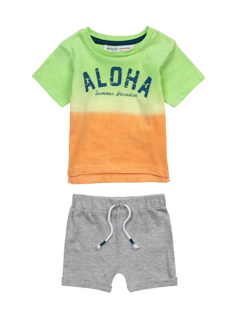 MINOTI Kids Two Piece T-Shirt And Short Set