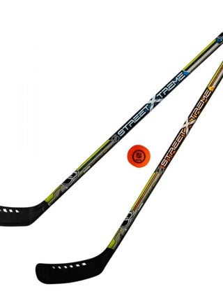 Franklin Sports NHL Kids Street Hockey Stick Set - Includes (2) Youth Street Hockey Sticks + (1) Outdoor Roller Hockey Ball - Perfect Hockey Starter Set for Kids - pzsku/Z0A4972B27CA4141271F7Z/45/_/1733978615/70945036-aec4-49b0-92a6-abd6b149419f