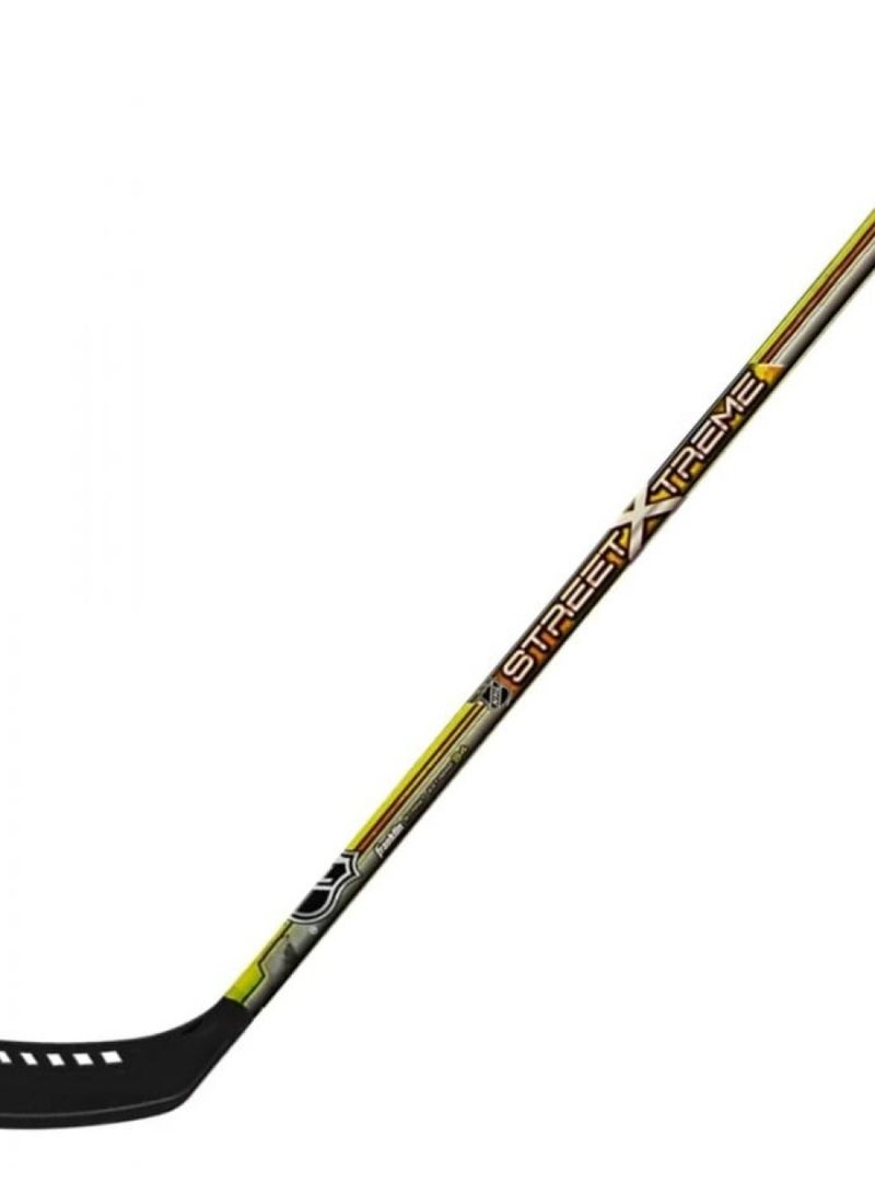 Franklin Sports NHL Kids Street Hockey Stick Set - Includes (2) Youth Street Hockey Sticks + (1) Outdoor Roller Hockey Ball - Perfect Hockey Starter Set for Kids