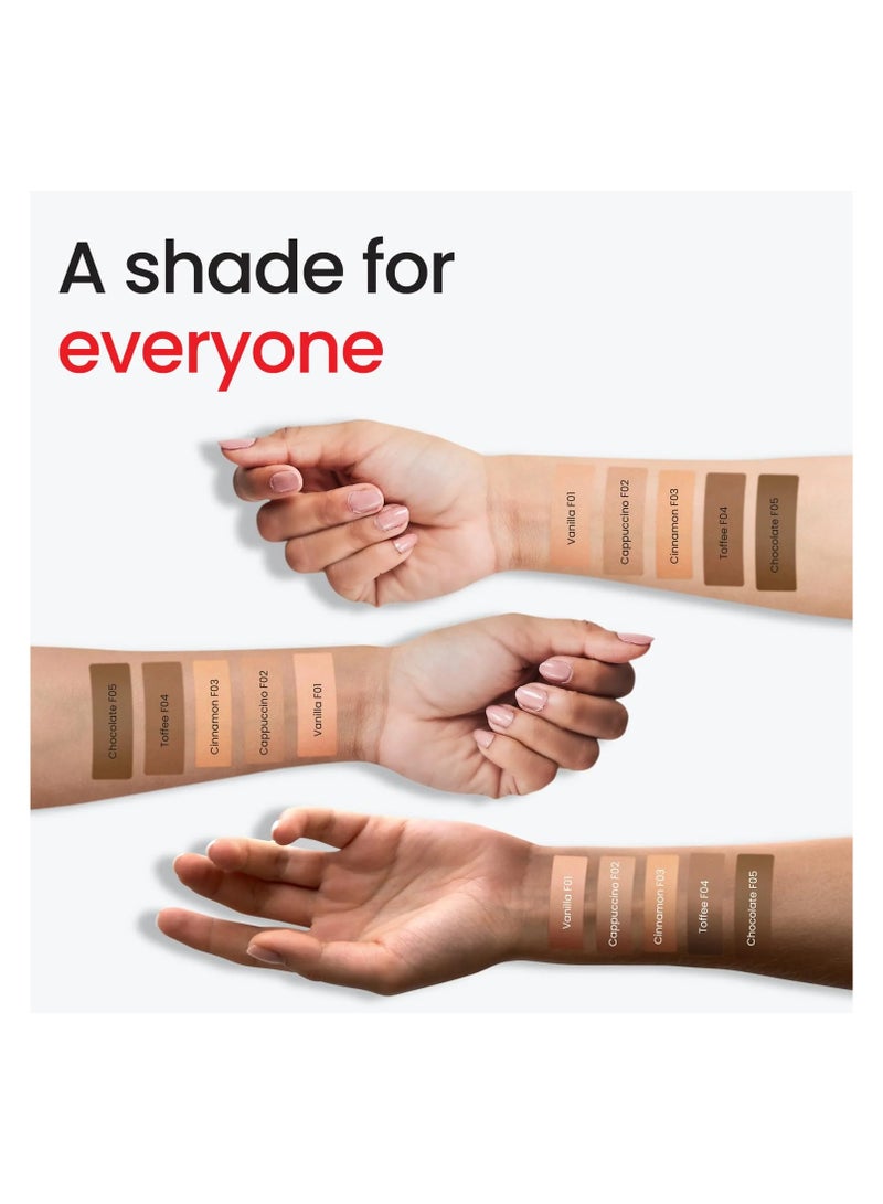 كلر كيوبيد كريم أساس كولور كيوبيد فانيلا f01 30 مل - Image 4