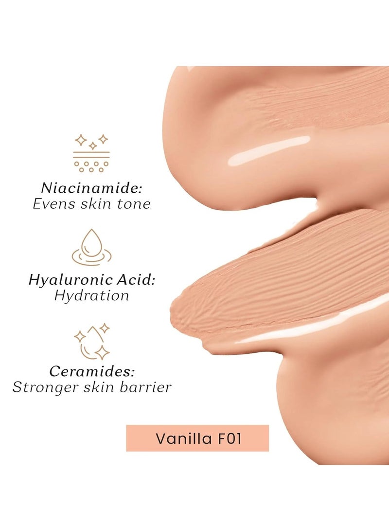 كلر كيوبيد كريم أساس كولور كيوبيد فانيلا f01 30 مل - Image 5