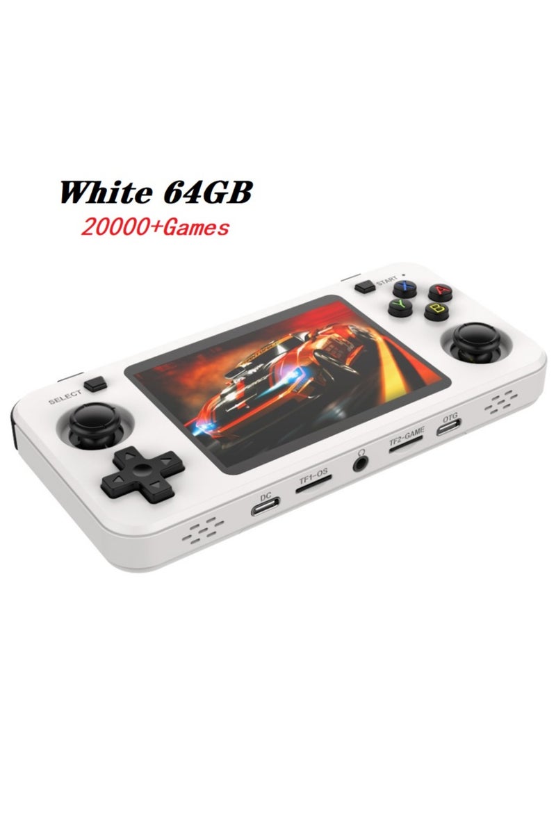 Ainawo R36H Retro Handheld Game Console With Open Source Linux System,Cortex-A35 CPU, 64GB TF Card Comes With Over 20000+ Classic Games,3.5-Inch IPS Screen Portable Classic Handheld PSP Game Console - Image 1