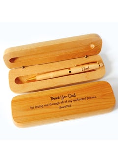 Ferns N Petals Personalised Engraved Wooden Pen For Dad 