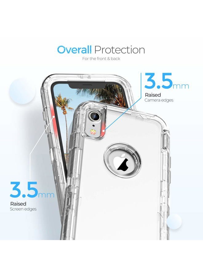 ORIbox Case Compatible with iPhone XR Case, Heavy Duty Shockproof Anti-Fall Clear case - Image 4