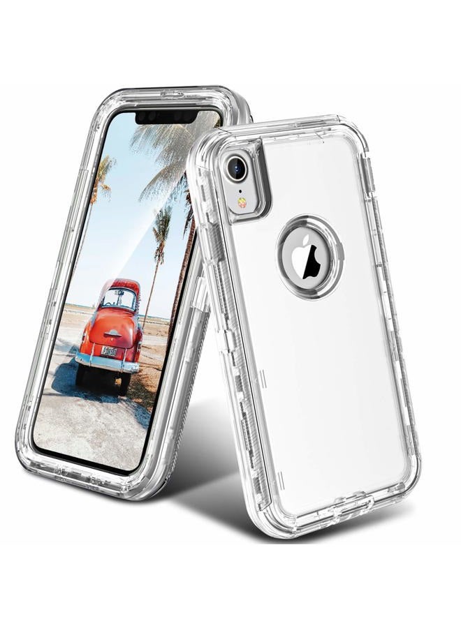 ORIbox Case Compatible with iPhone XR Case, Heavy Duty Shockproof Anti-Fall Clear case - Image 1