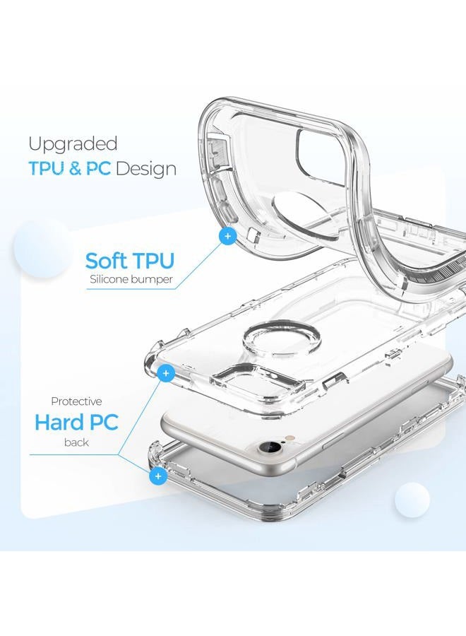 ORIbox Case Compatible with iPhone XR Case, Heavy Duty Shockproof Anti-Fall Clear case - Image 3