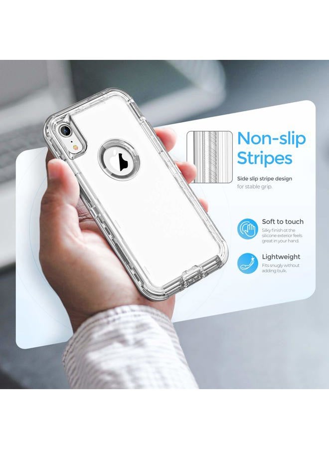 ORIbox Case Compatible with iPhone XR Case, Heavy Duty Shockproof Anti-Fall Clear case - Image 2
