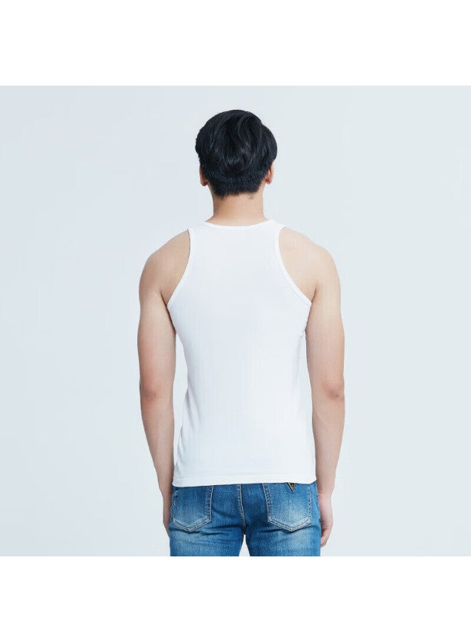 Your Sun Comfortable And Cool 100% Cotton 3-pack Men's Ribbed Slim Fit Tank Tops Sports Undershirts - Image 1