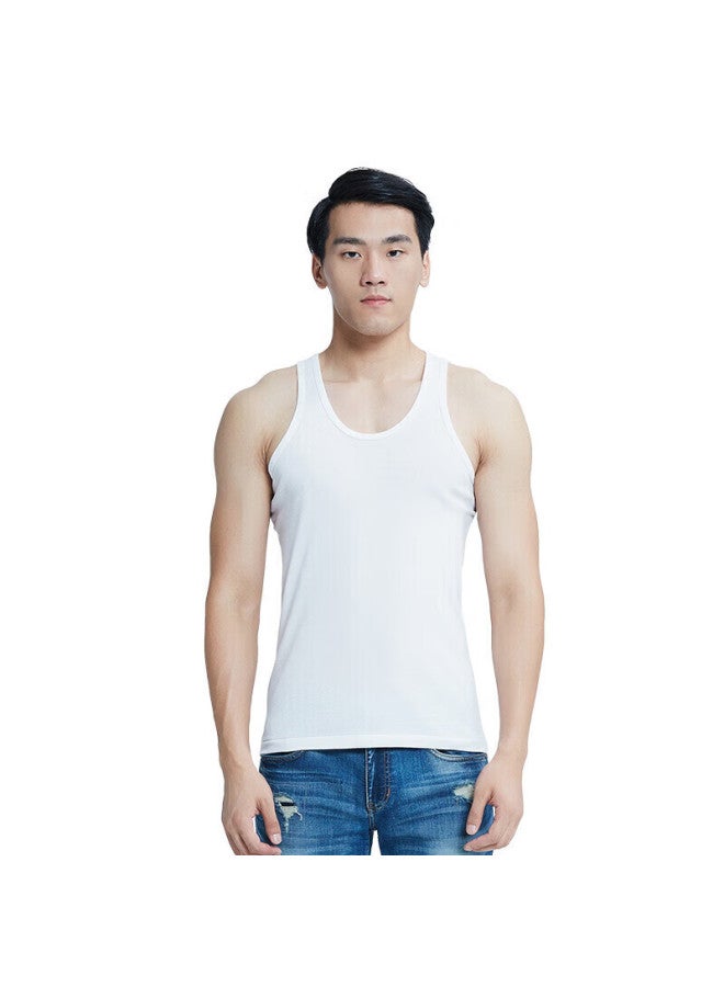 Your Sun Comfortable And Cool 100% Cotton 3-pack Men's Ribbed Slim Fit Tank Tops Sports Undershirts - Image 4
