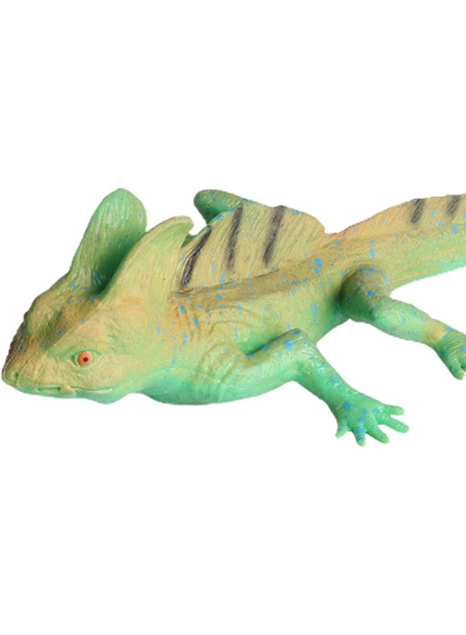 SUPER TOY Iguanas Reptile Toy for Kids Realistic Gecko Lizard Figurine Rubber Animal Cold Blooded Lifelike Soft Prank Toys Educational Gift Boys Girls - Image 2