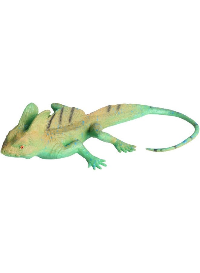SUPER TOY Iguanas Reptile Toy for Kids Realistic Gecko Lizard Figurine Rubber Animal Cold Blooded Lifelike Soft Prank Toys Educational Gift Boys Girls - Image 1