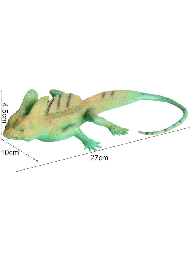 SUPER TOY Iguanas Reptile Toy for Kids Realistic Gecko Lizard Figurine Rubber Animal Cold Blooded Lifelike Soft Prank Toys Educational Gift Boys Girls - Image 3