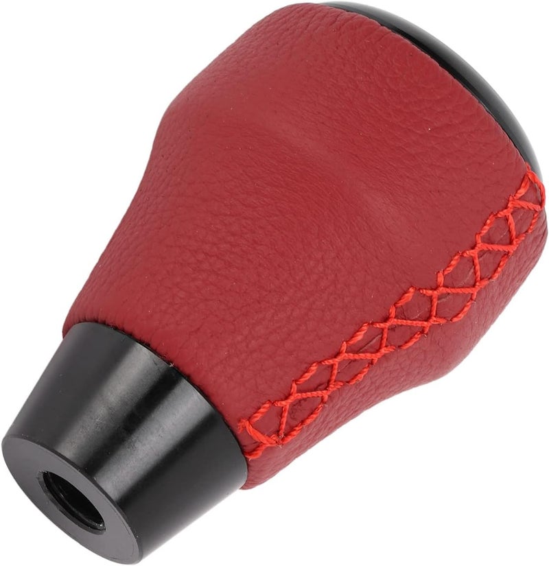 Gear Shift Knob, Artificial Leather Replacement, Aluminum Alloy, Fit for Type R 2017-2019 - Frosted Grip Design, Smooth Shifting, Easy Installation - Image 3