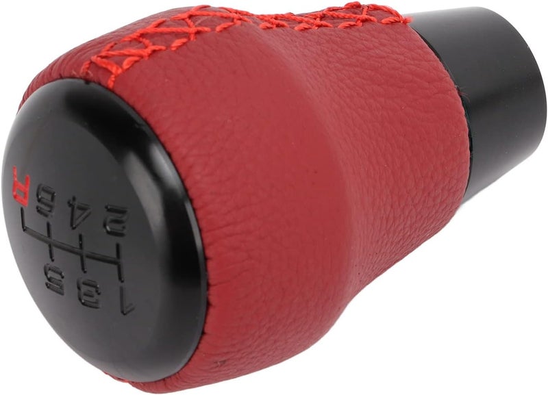 Gear Shift Knob, Artificial Leather Replacement, Aluminum Alloy, Fit for Type R 2017-2019 - Frosted Grip Design, Smooth Shifting, Easy Installation - Image 5