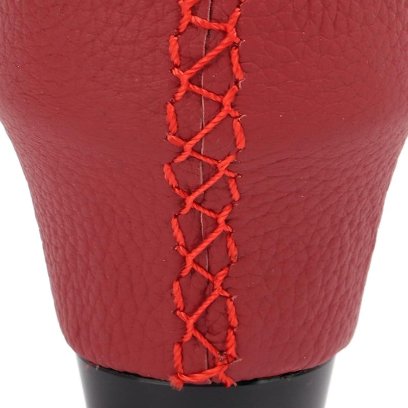 Gear Shift Knob, Artificial Leather Replacement, Aluminum Alloy, Fit for Type R 2017-2019 - Frosted Grip Design, Smooth Shifting, Easy Installation - Image 2