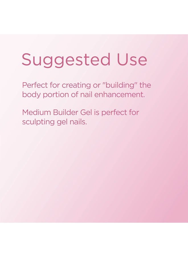 Young Nails Synergy Gel System, Building Gel - Hard Builder Gel, Superior Adhesion & Strength, Structured Nail Gel Builder - Build Gel, Pink, 60g - Image 4