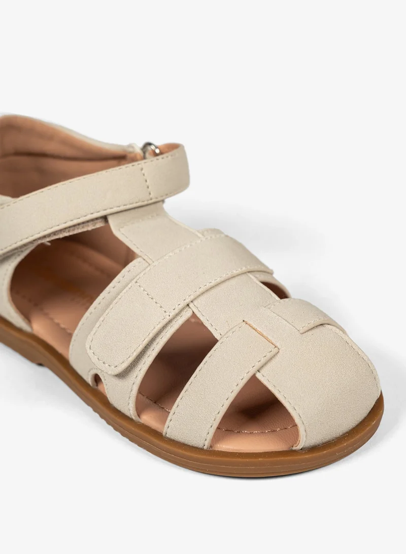 Geoomnii BEIGE Geoomnii Girls’ Sandals – Comfortable Casual Sandals for Children, Pre-Teen & Junior Girls for School, Play & Everyday Wear for Women | Best Price UAE
