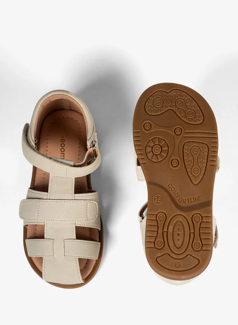 Geoomnii BEIGE Geoomnii Girls’ Sandals – Comfortable Casual Sandals for Children, Pre-Teen & Junior Girls for School, Play & Everyday Wear for Women | Best Price UAE